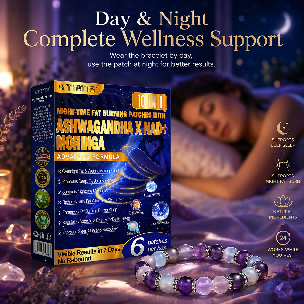 🌟 Want faster results? Add this 80% OFF to accelerate your progress. IOWOL ® NIGHT-TIME FAT BURNING PATCHES! ZERO PILLS & ZERO WASTE & ZERO STRUGGLE & 100% RESULTS.